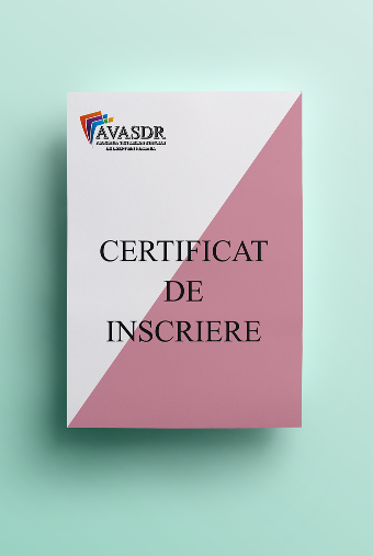 Certificat de inscriere